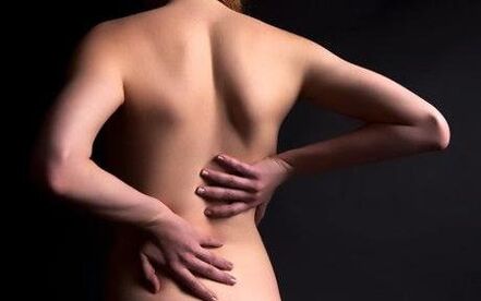 Dor de costas na osteocondrose torácica foto 1